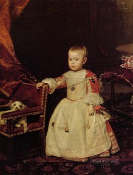 Prince Felipe Prospero portrait Diego Velazquez Oil Paintings